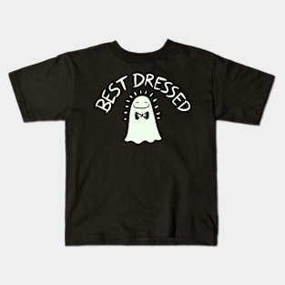 Best Dressed Ghost Kids T-Shirt